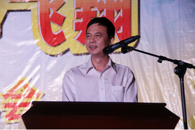 （图二）黎海波校长殷切寄语青年朋友